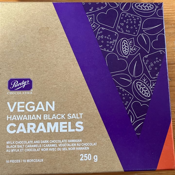 photo of Purdy's Chocolatier Vegan Caramels with Black Hawaiian Salt shared by @sunflowermichelle on  18 Feb 2023 - review