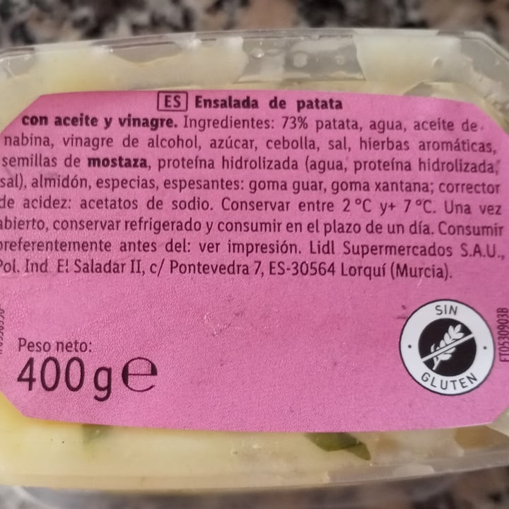 photo of Taste of Deutschland Swabian Style Potato Salad shared by @titoherbito on  29 Jul 2023 - review