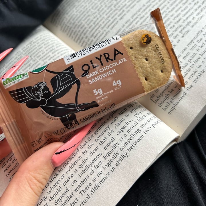 photo of Olyra Dark chocolate sandwich shared by @izzyyrey on  17 Jan 2023 - review