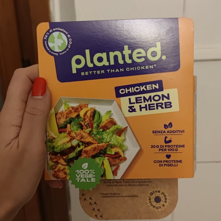 photo of planted.chicken Chicken From Plants - Lemon & Herbs shared by @trytobegreen on  22 Feb 2023 - review