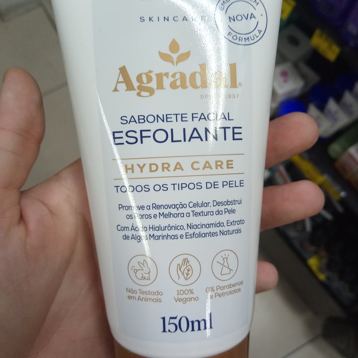 photo of Agradal Sabonete Esfoliante Facial shared by @rafagym on  30 Apr 2023 - review