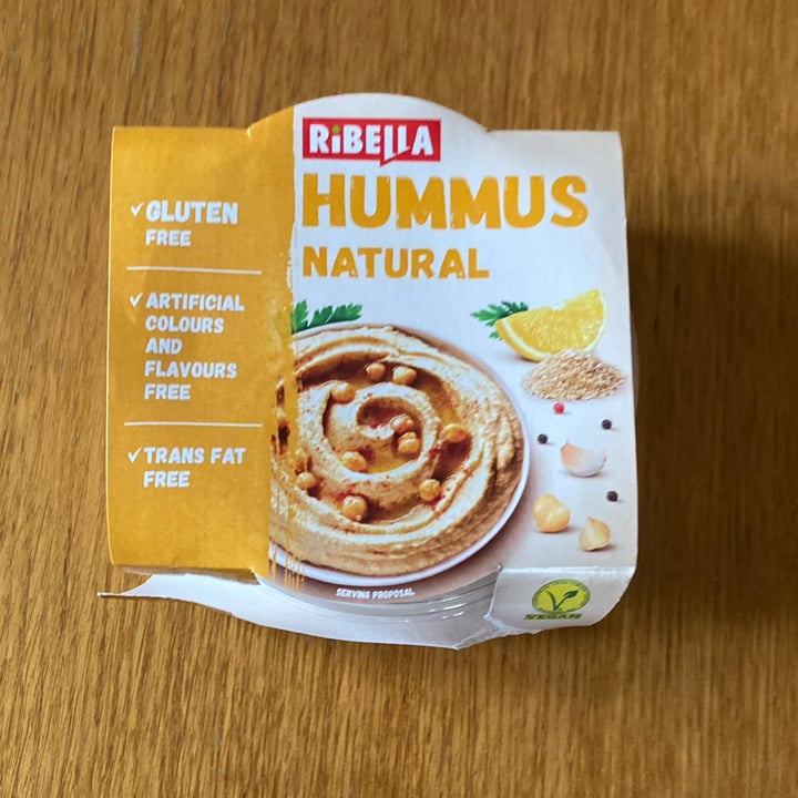 photo of Ribella Hummus Natural shared by @veganforlife994 on  15 Apr 2023 - review