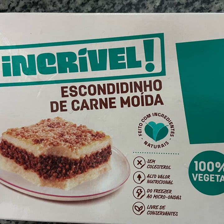 photo of Incrível - Seara Escondidinho De Carne Moída shared by @claudiamoraes on  11 Jun 2023 - review