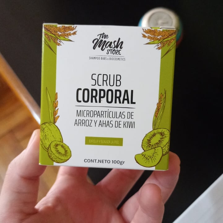 photo of The Mash Store scrub Corporal Arroz Y Kiwi shared by @emilcesq on  14 Jan 2023 - review