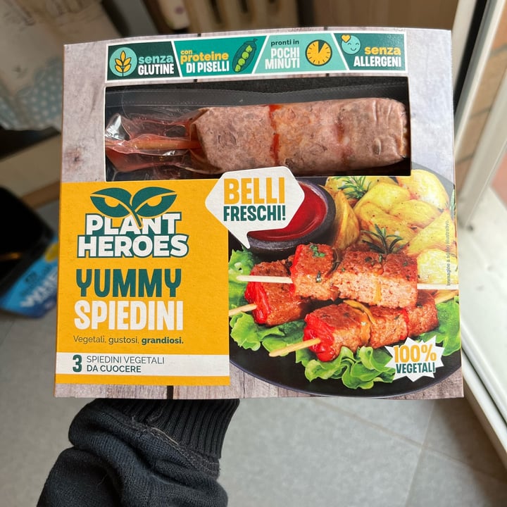 photo of Plant Heroes Yummy Spiedini shared by @notavandrea on  22 Apr 2023 - review