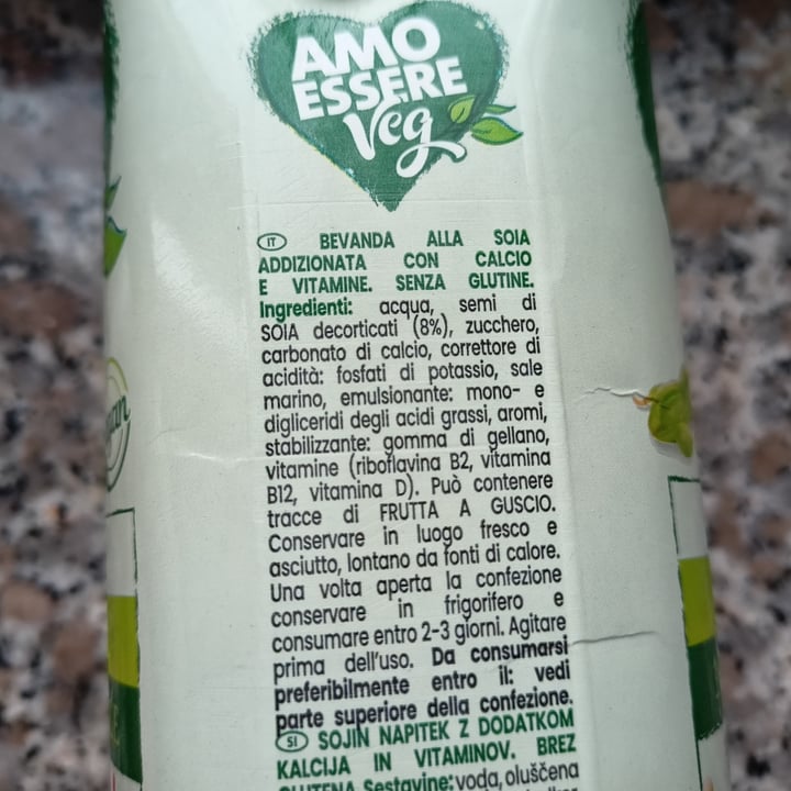 photo of Amo Essere Veg Latte di Soia shared by @marinasacco on  30 Apr 2023 - review