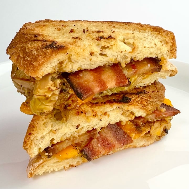 photo of Tiny Moreso Bacon Brussels Grilled Cheese shared by @pdxveg on  22 Feb 2023 - review