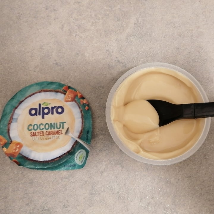 photo of Alpro absolut coconut salted caramel shared by @moth on  05 Jul 2023 - review