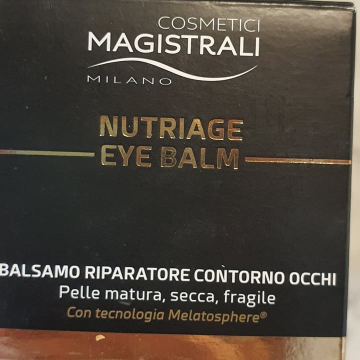 photo of Cosmetici Magistrali Balsamo riparatore contorno occhi shared by @gigiavegan on  12 Aug 2023 - review