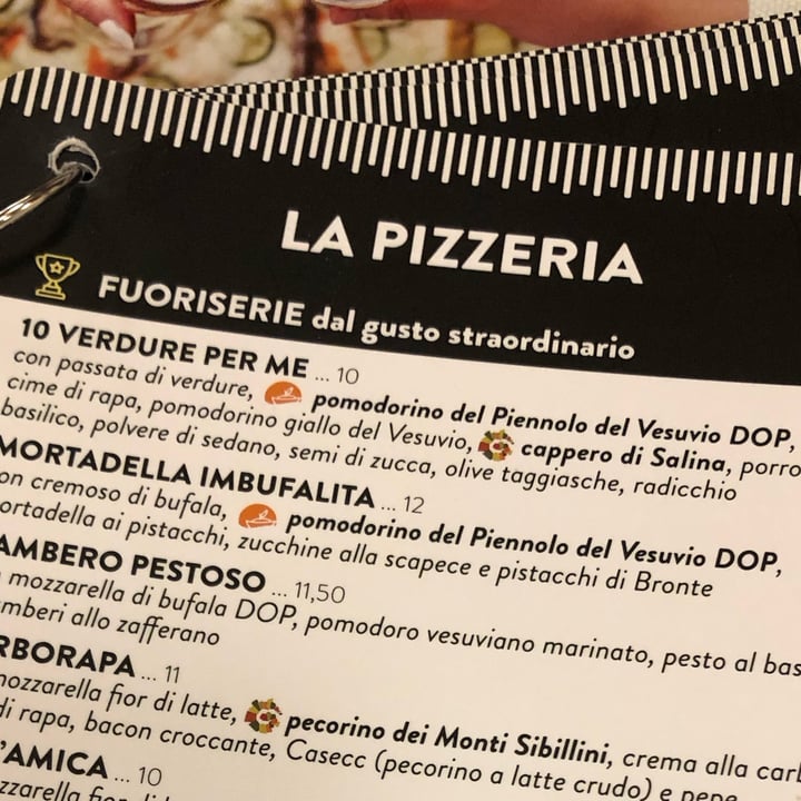 photo of Mezzometro Jesi pizza vegana “10 verdure per me” shared by @martaemme on  14 Jan 2023 - review