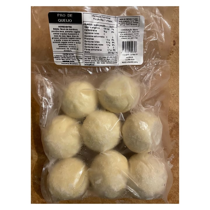 photo of O.V.N.I Pão de Queijo Vegetal Congelado shared by @simoneteixeira on  28 Jun 2023 - review