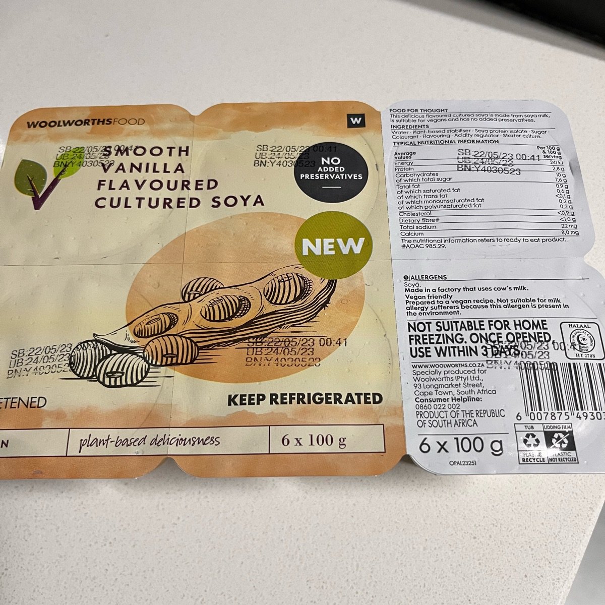 Woolworths Vanilla Soya Yoghurt Reviews abillion