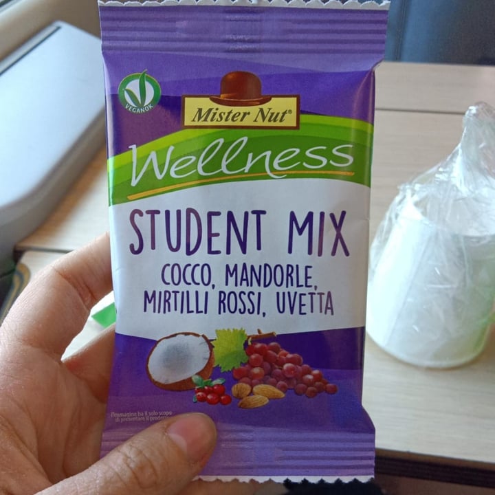 photo of Mister Nut Student Mix Cocco, Mandorle, Mirtilli Rossi, Uvetta. shared by @silviacoacci on  03 Jan 2023 - review
