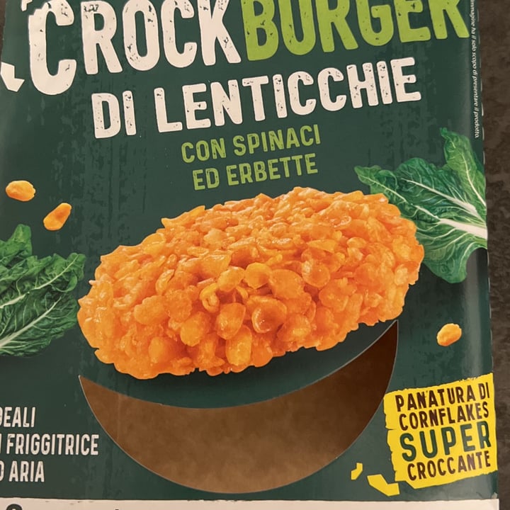 photo of Zerbinati Crockburger Di Lenticchie Con Spinaci Ed Erbette shared by @siggia on  14 Aug 2023 - review