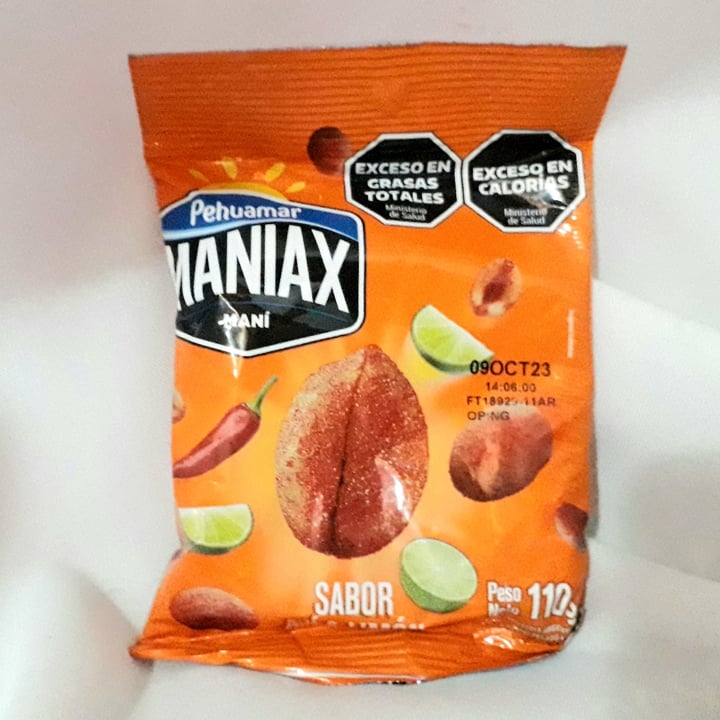 photo of Pehuamar Maniax Ají y Limón shared by @pinkvegan85 on  24 Jul 2023 - review