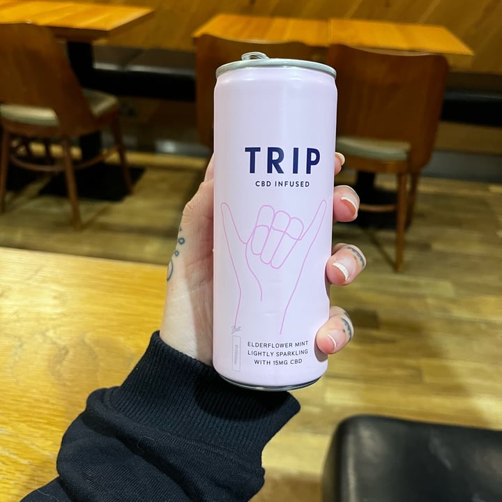 photo of TRIP Elderflower Mint CBD Drink shared by @annbience on  05 Feb 2023 - review