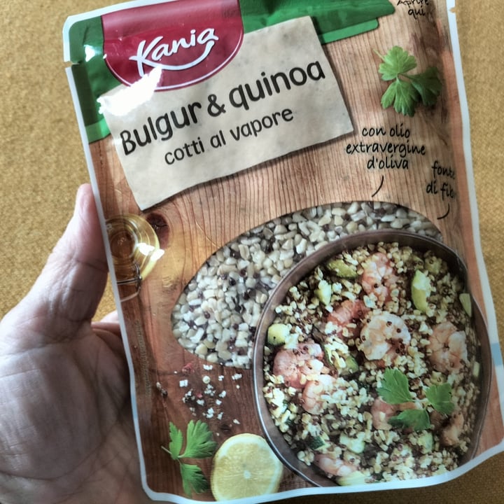 photo of Kania bulgur e quinoa cotti a vapore shared by @bruinichiara on  12 Jan 2023 - review