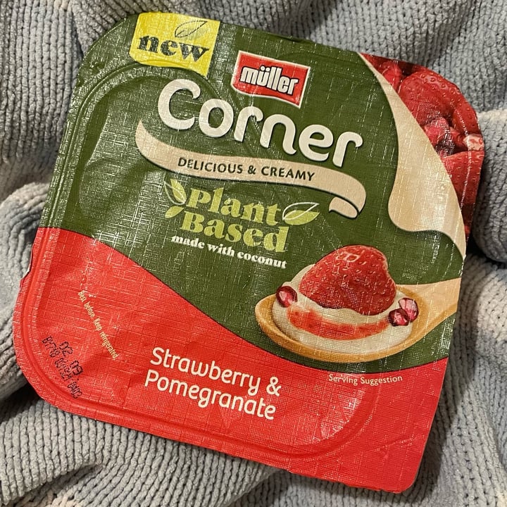 photo of Müller müller corner plantbased yogurt shared by @adarlingvegan on  31 Jul 2023 - review