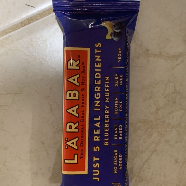 photo of Larabar Blueberry Muffin Bar shared by @clarec36 on  05 Jan 2023 - review