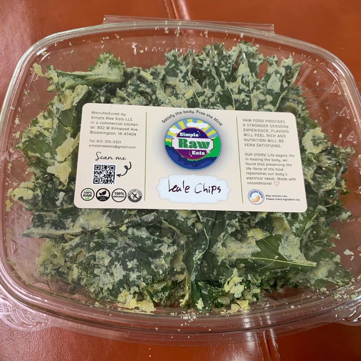 Simple Raw Eats Kale Chips Review | abillion