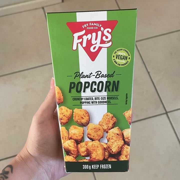 photo of Fry's Family Food Popcorn Chick’n shared by @caittyler on  19 Mar 2023 - review