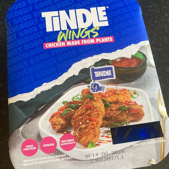 photo of TiNDLE Wings shared by @traceyk on  08 Aug 2023 - review