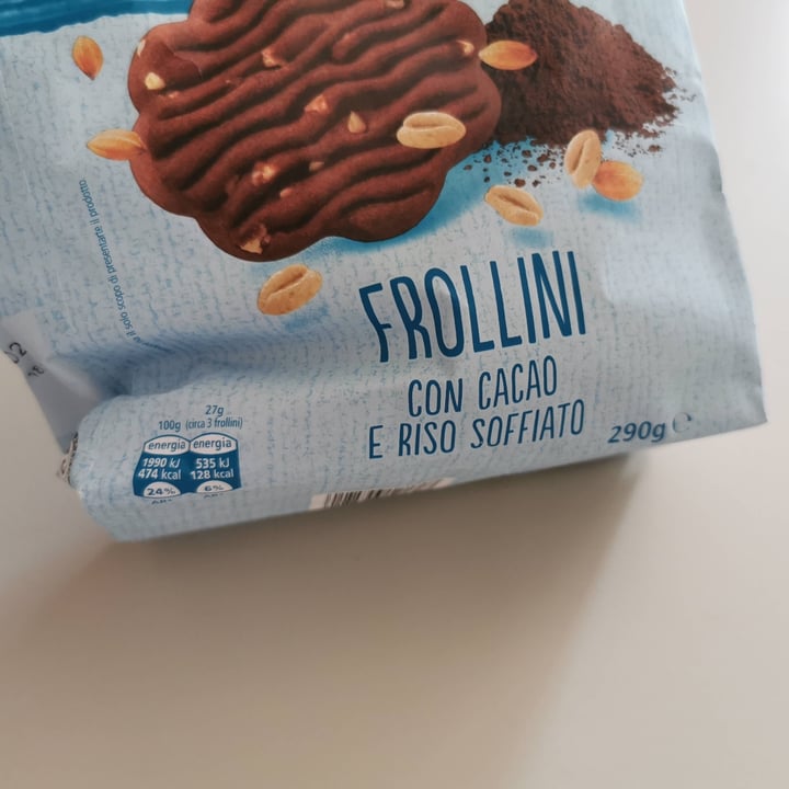 photo of Dolciando Frollini con cacao e riso soffiato shared by @animalidasalvare7 on  05 Jan 2023 - review