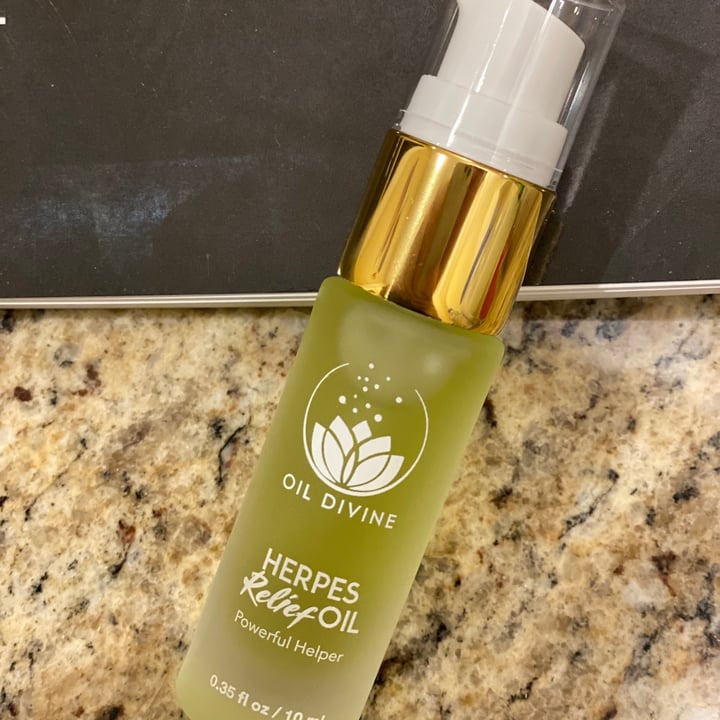 photo of Oil Divine Fever Blisters Relief Oil shared by @thomasn on  10 Mar 2023 - review
