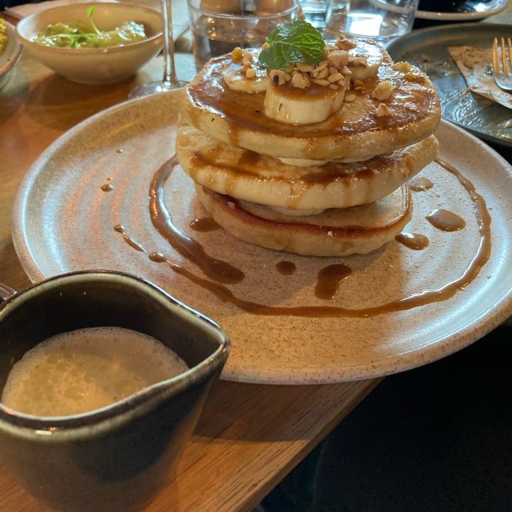 photo of Mildreds Kings Cross Banana Butterscotch Pancakes shared by @rosemaryevanshughes on  05 Feb 2023 - review