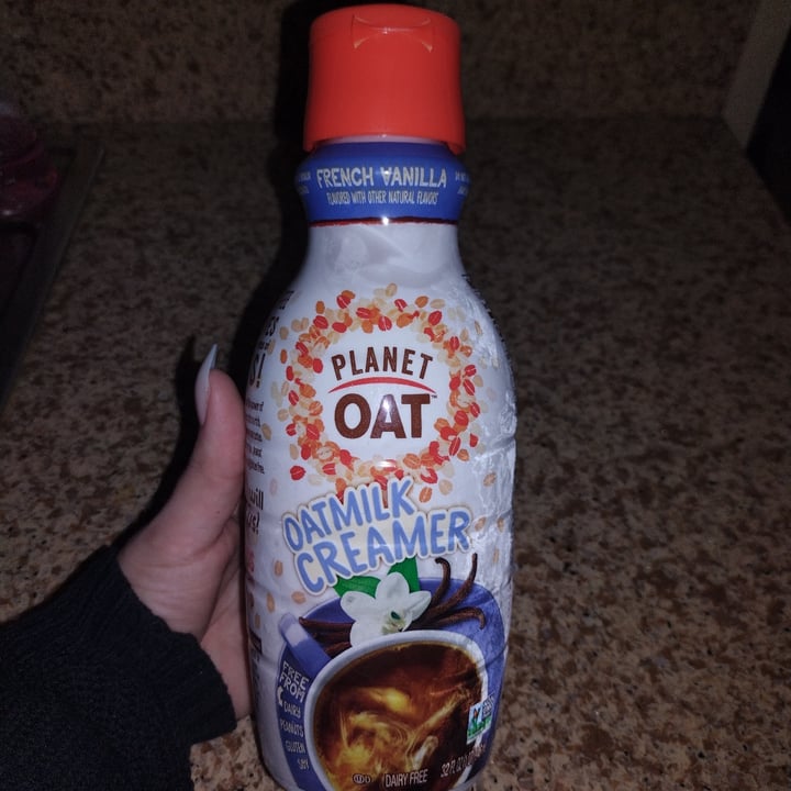 photo of Planet Oat French  Vanilla Oatmilk Creamer shared by @alyssaa on  26 Feb 2023 - review