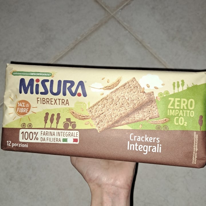 photo of Misura Crackers Integrali - FIBREXTRA shared by @giuliasmart on  30 Dec 2022 - review
