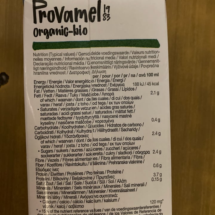 photo of Provamel Organic bio soya calcium shared by @watage on  15 Apr 2023 - review