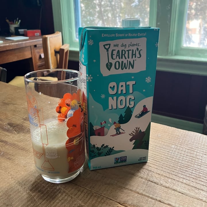 photo of Earth's Own Oat Nog shared by @bugbiro on  25 Dec 2022 - review