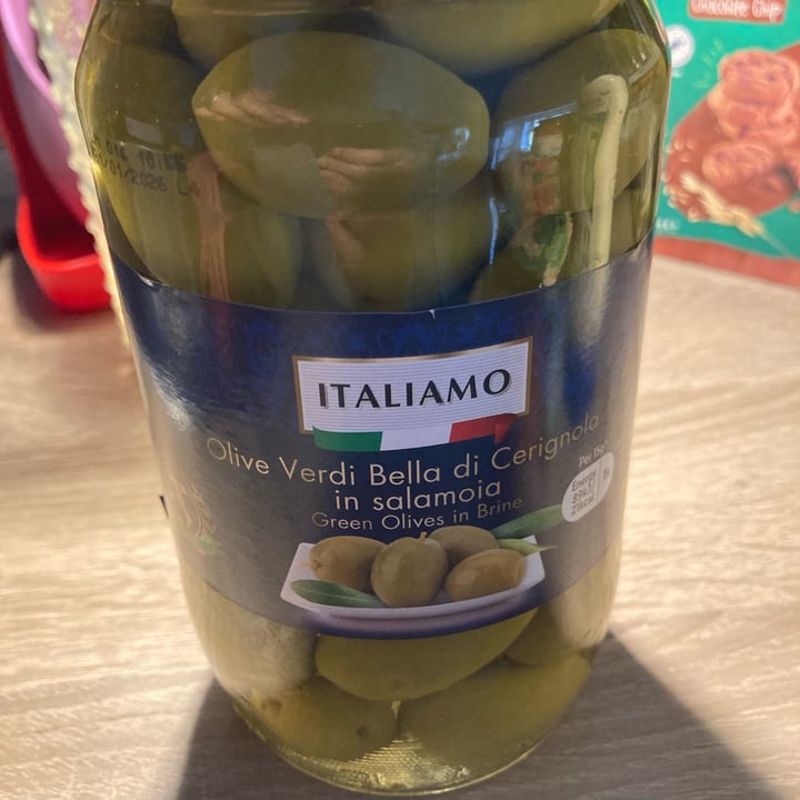 photo of Italiamo Olive verdi Bella di Cerignola shared by @elewink24 on  28 Mar 2023 - review