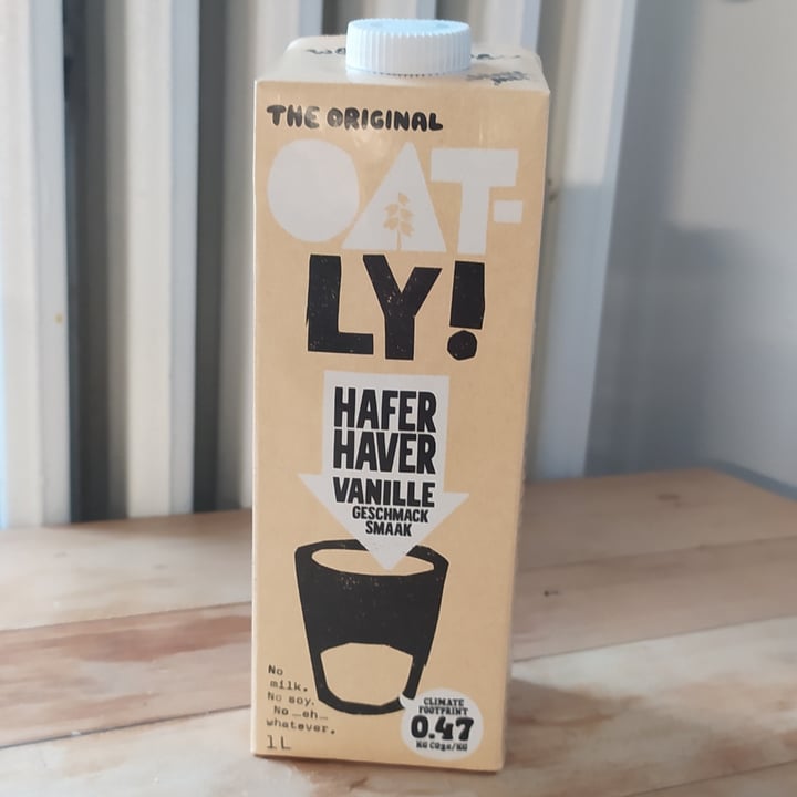 photo of Oatly Haver vanille shared by @bratkart0ffel on  18 Apr 2023 - review