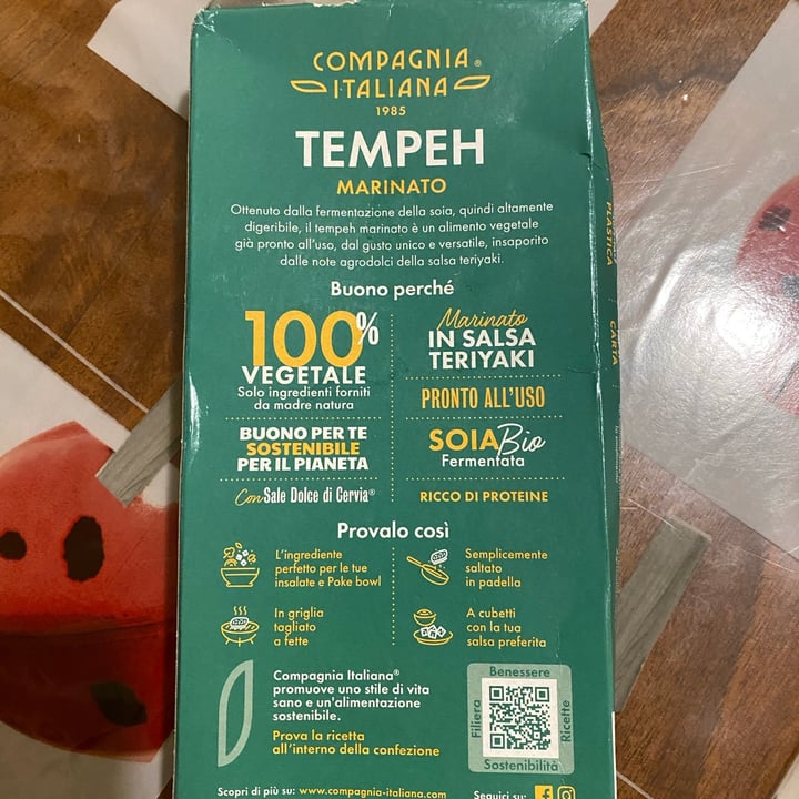 photo of Compagnia Italiana Tempeh Marinato shared by @mariapiav on  18 Jun 2023 - review