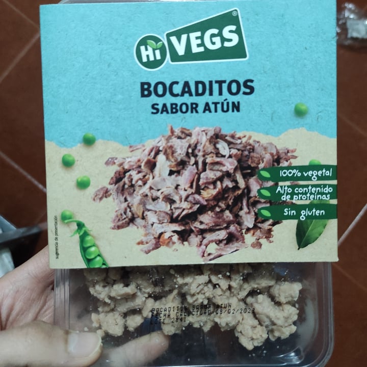 photo of Hi vegs bocaditos sabor atún shared by @j8se35 on  05 Feb 2023 - review