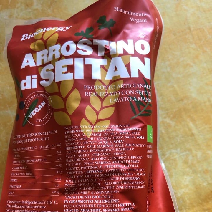 photo of bioenergy Arrostino Di Seitan shared by @alessandraf on  15 Apr 2023 - review