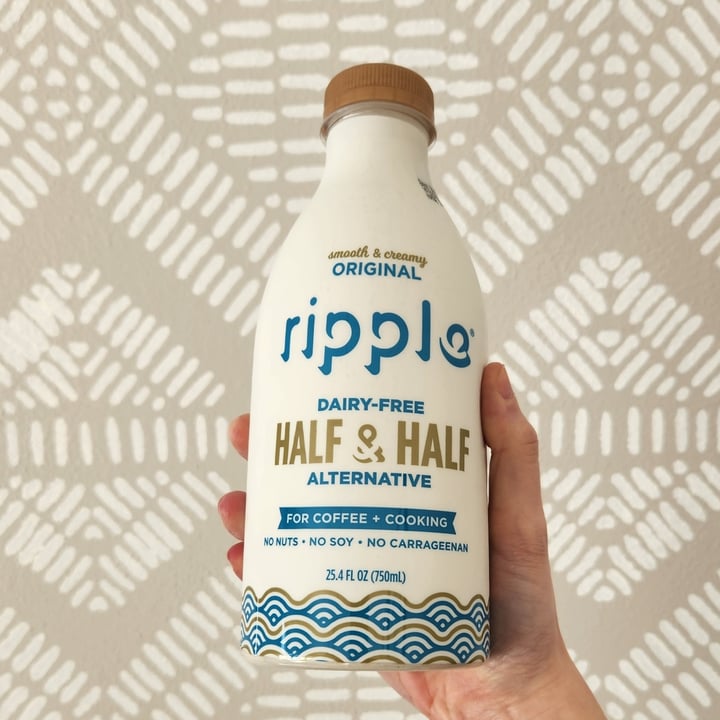photo of Ripple Foods Original Dairy Free Half & Half shared by @rosieb33 on  01 Apr 2023 - review