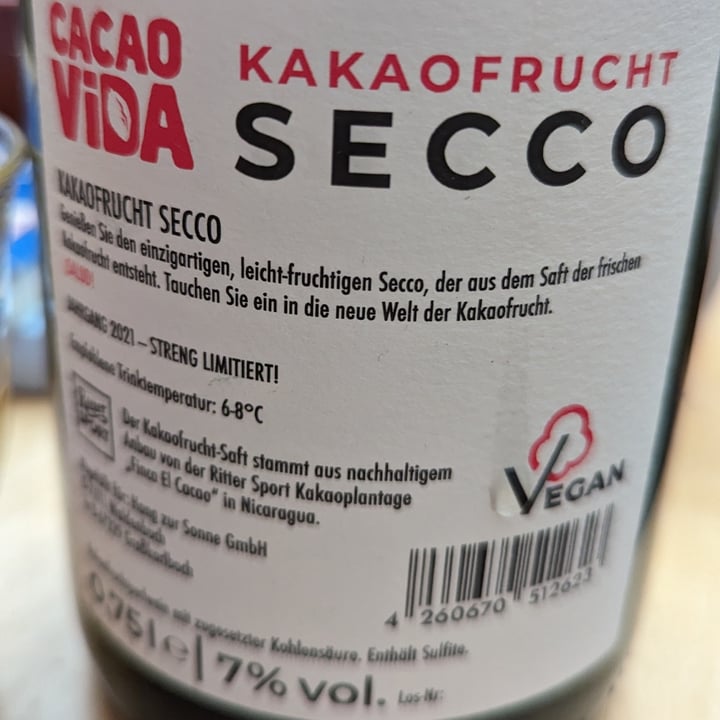 photo of Ritter Sport Cacao Vida Kakaofrucht Secco shared by @jeanneloani on  20 Jul 2023 - review