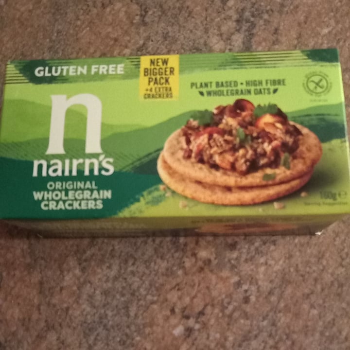 photo of Nairn's Nairn's Glutenfree original wholegrain crackers shared by @marianavanwyk on  19 Apr 2023 - review