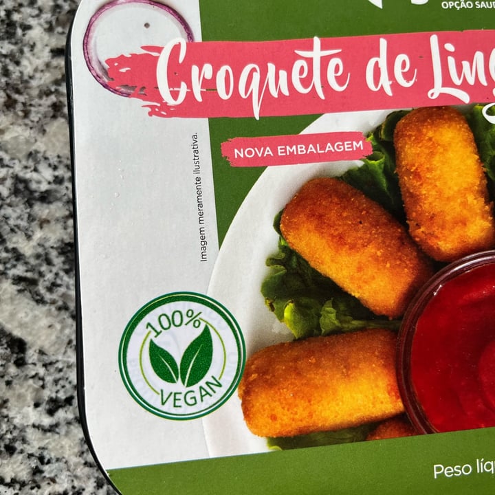 photo of Vegabom Croquete De Linguiça Vegana shared by @debhvt on  22 May 2023 - review