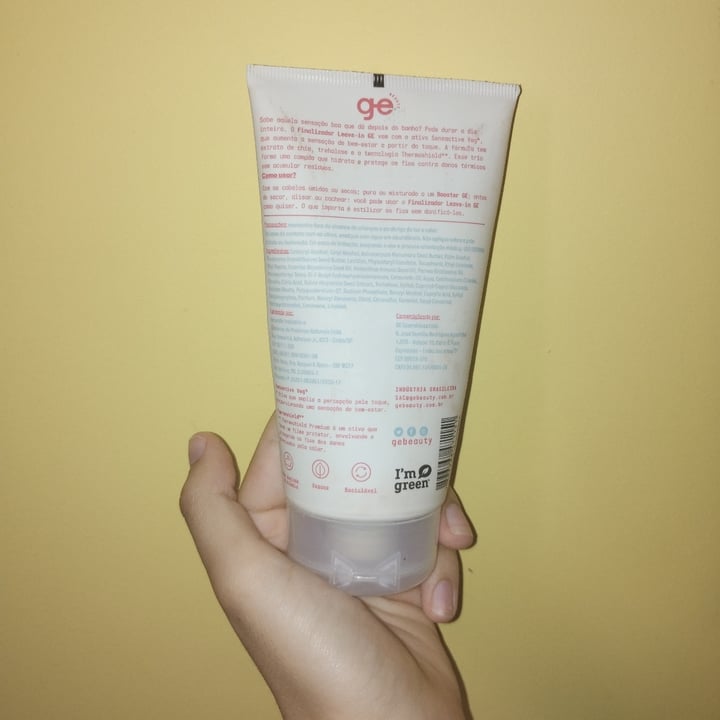 photo of GE beauty Finalizador Leave-in shared by @laismzanardi on  21 Feb 2023 - review