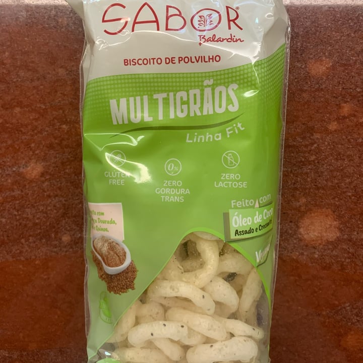 photo of Sabor Balardin Biscoito de Polvilho Multigrãos shared by @brunacamposgon on  19 Jan 2023 - review