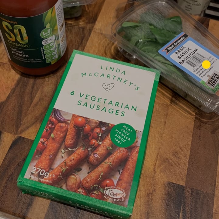 photo of Linda McCartney's sausages Linda McCartney Sausages shared by @toastykakes on  20 Jan 2023 - review