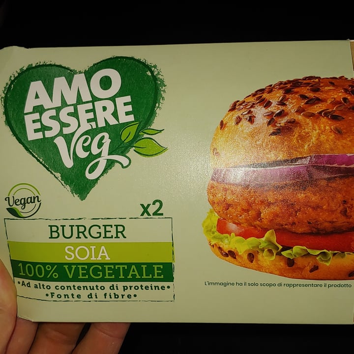 photo of Amo Essere Veg burger soia shared by @petro206 on  20 Jul 2023 - review