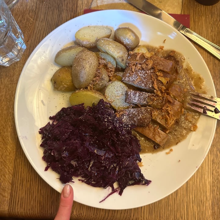 photo of MAITREA Duck Breast With Red Cabbage (Vegan Versione With Potatoes) shared by @markir on  27 Mar 2023 - review
