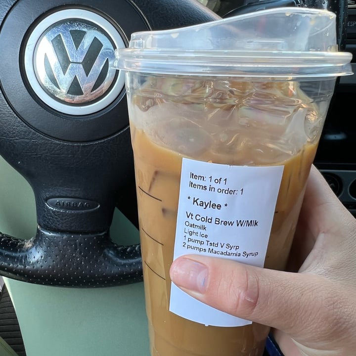 photo of Starbucks Macadamia Iced Coffee shared by @kpaw on  17 May 2023 - review
