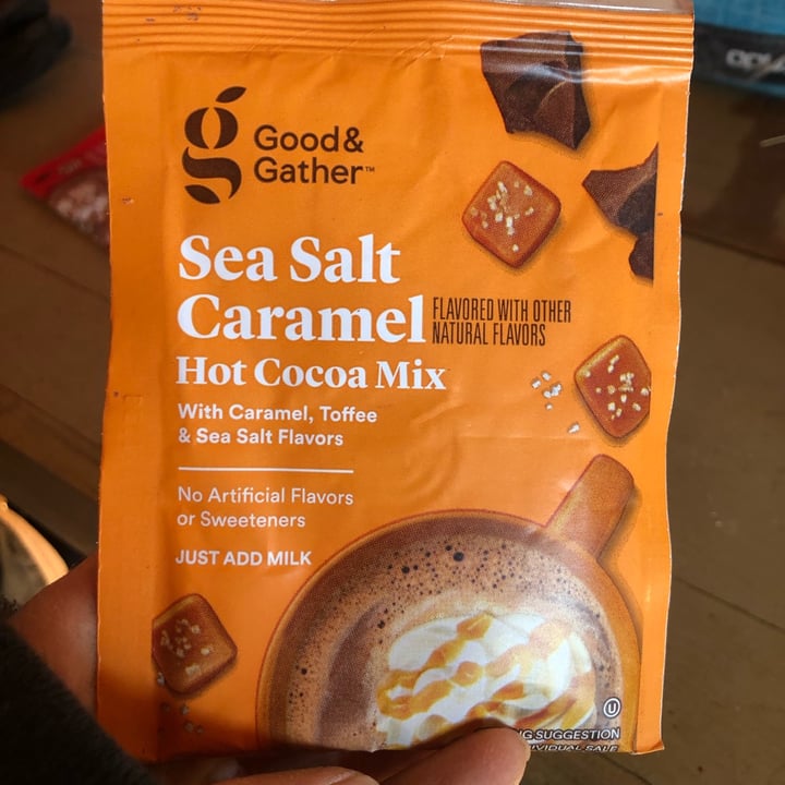 photo of Good & Gather hot chocolate Mix : Salted Caramel shared by @marinelovespigs on  19 Jan 2023 - review