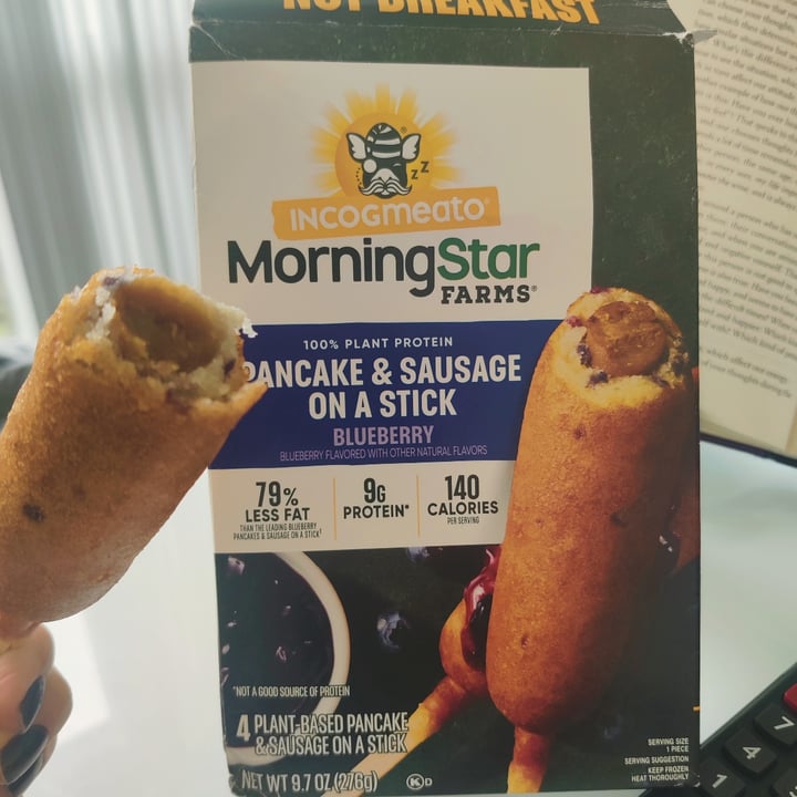 Incogmeato Pancake and Sausage on a Stick Blueberry Review abillion